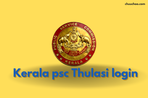 www.kerala psc thulasi login